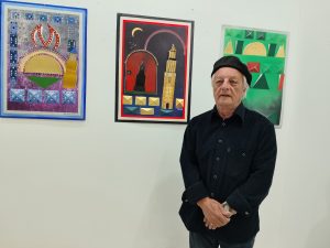 Синоќа во Ликовната галерија од ЦК “,Марко Цепенков” – Прилеп беше отворена изложбата „Дозимери” од Драган Верговски -Алпи