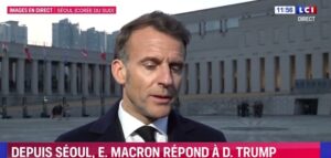 (ВИДЕО) Макрон одговори на коментарот на Трамп: Не влегувам во непристојни дискусии