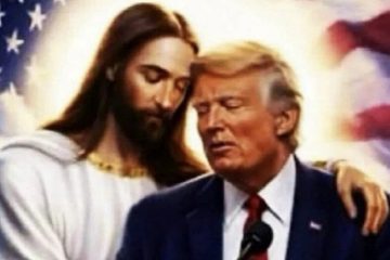 СЕГА ИСУС ГО ПРЕГРНУВА ТРАМП: Американскиот претседател со објави нова фотографија, повторно реакции на социјалните мрежи