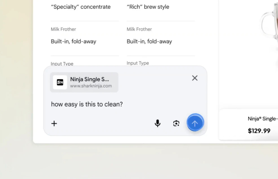 Google Chrome го олеснува менувањето на табовите во AI режим