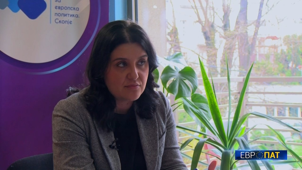 Кацарска за ТВ 24: Не ни оди во прилог сами да се оттурнуваме на патот кон ЕУ