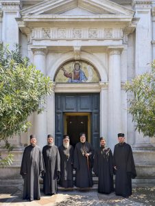 Партениј на средба со митрополитот на Италија и Јужна Европа во Венеција