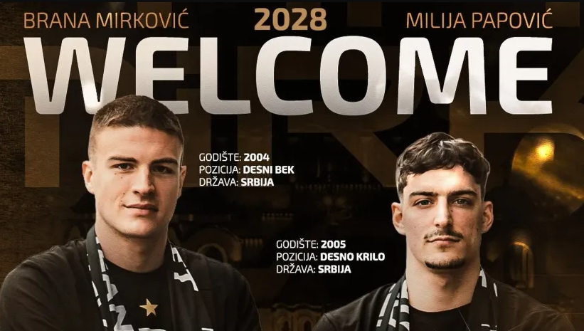 Партизан донесе уште две засилувања