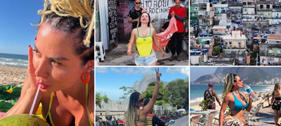 Ана Стојанова разголена среде бразилска фавела: „Додека другите се плашат да дојдат, ние на мотоцикл со локалци“