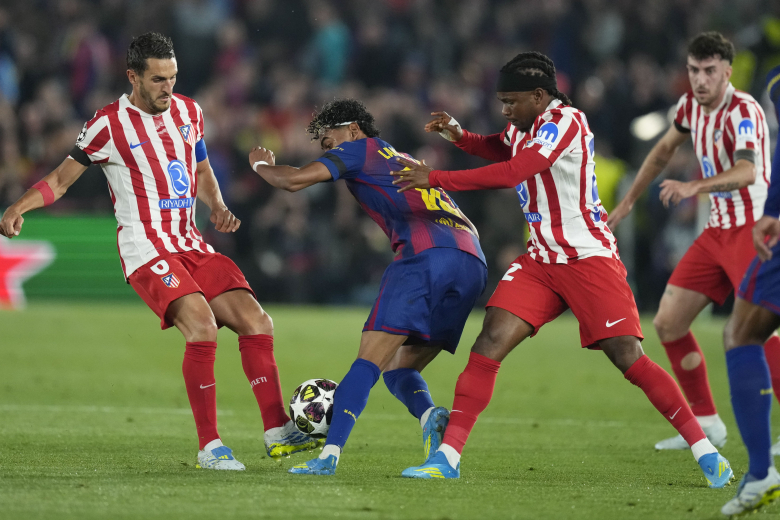 Врвните дриблинзи на Ламин Јамал со Атлетико