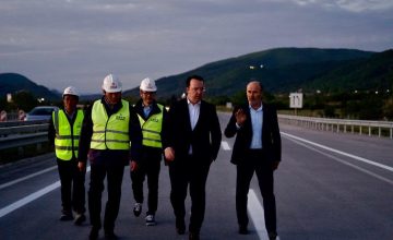 Од денес во употреба клучката Требеништа на автопатот Охрид-Кичево