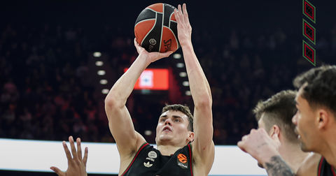 ВИДЕО: Димитријевиќ со „дабл-дабл“ во евролигашкото славје на Баерн