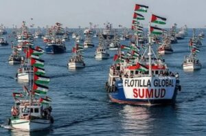 ВИДЕО: Израелската морнарица ги пресретнува бродовите од хуманитарната флотила за Газа