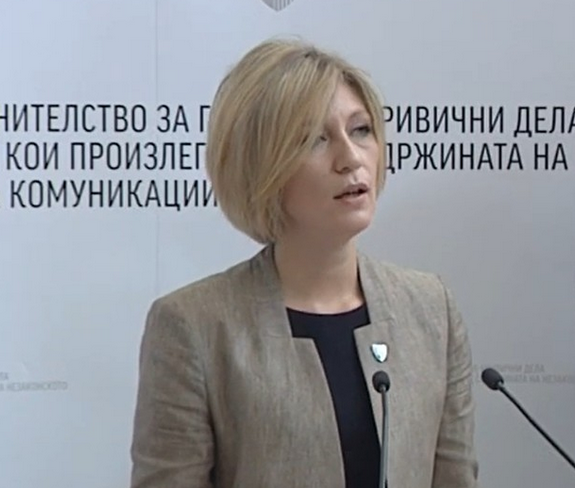 „СДС очекувано ја брани Ристоска, таа беше нивен играч и пиун“, велат од ВМРО-ДПМНЕ