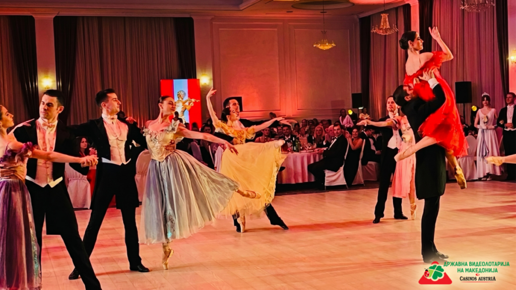 Видеолотарија Касинос Австрија го поддржа јубилејното 25-то издание на Виенскиот бал во Македонија