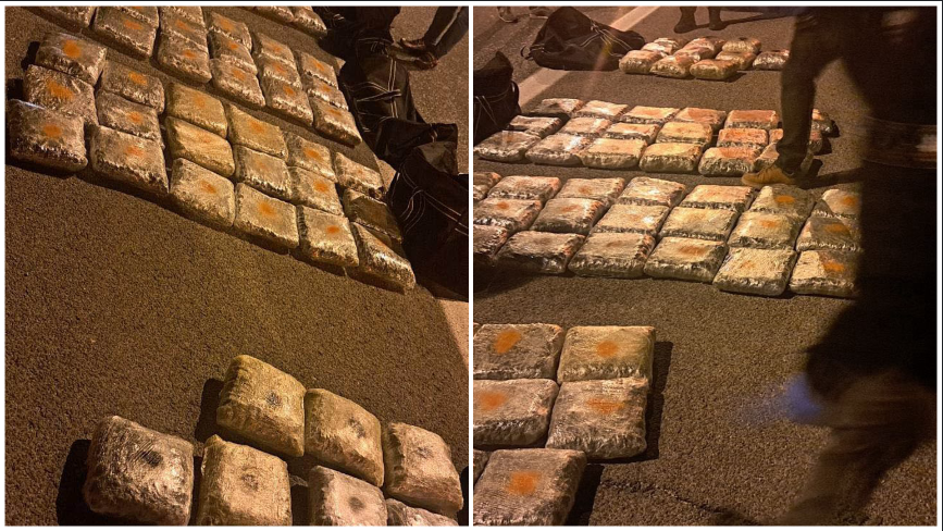 ВИДЕО: Пресечен транспорт на дрога во близина на Градско, две лица лишени од слобода