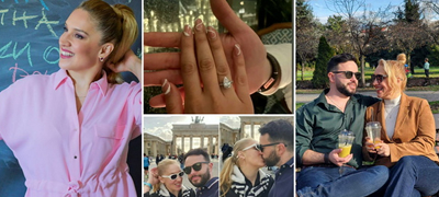 Eва Нединковска кажа „да“  – партнерот ја запроси во Будимпешта (фото)