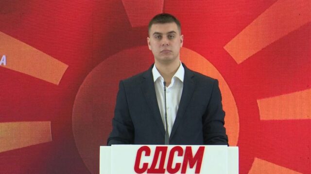Подмладокот на СДСМ го прашува Мицкоски дали е „новиот Ванчо Михајлов во ВМРО“