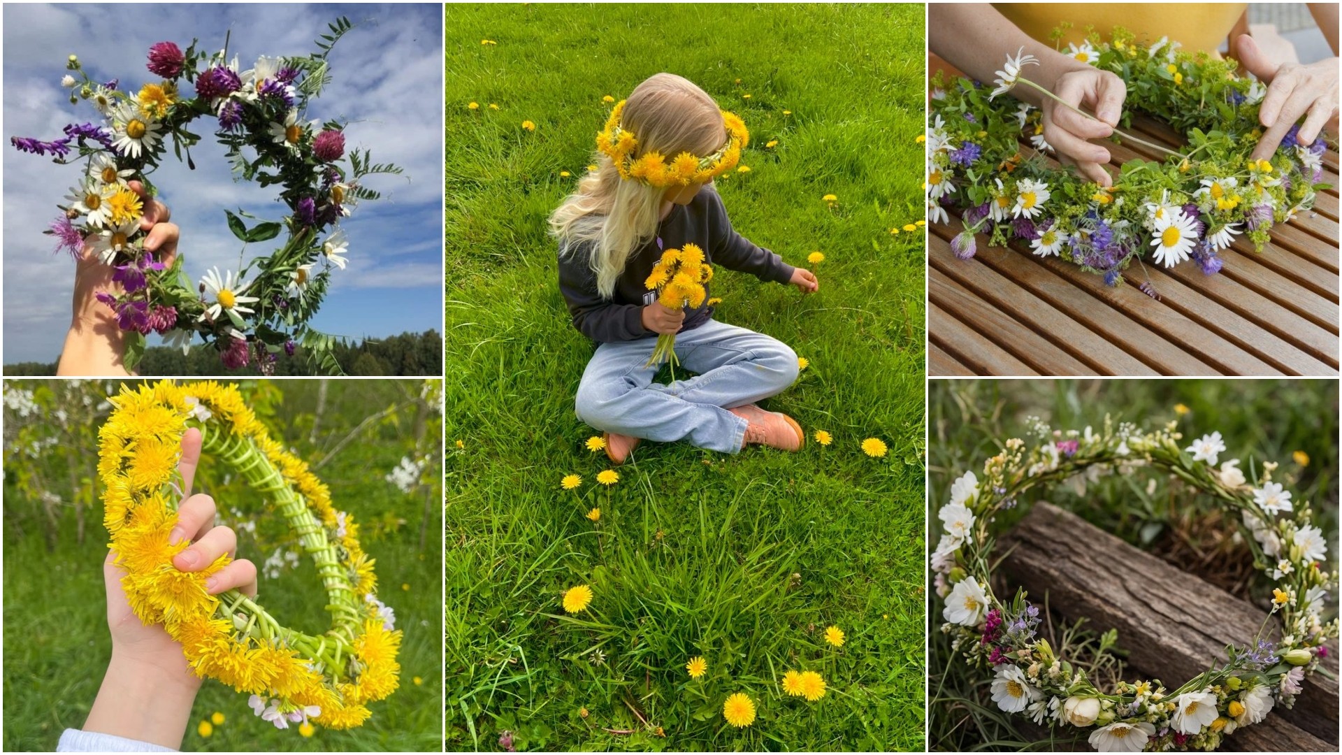Од маргаритки до спомени: Дали и вие плетевте цветни венчиња на ливада?
