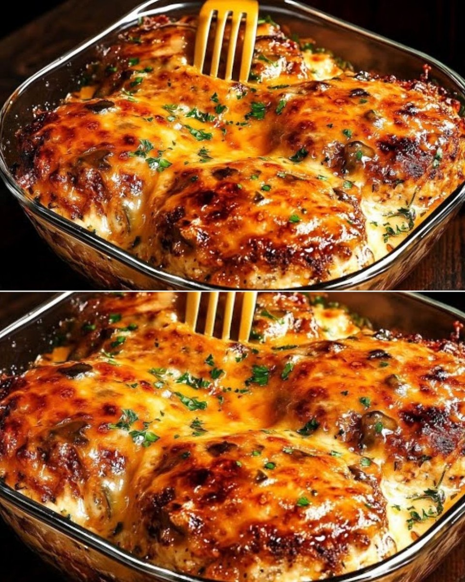 Овој рецепт го пронајдов во старо германско списание и сега е нашиот омилен – Топчиња од компир полнети со говедско и сос од печурки