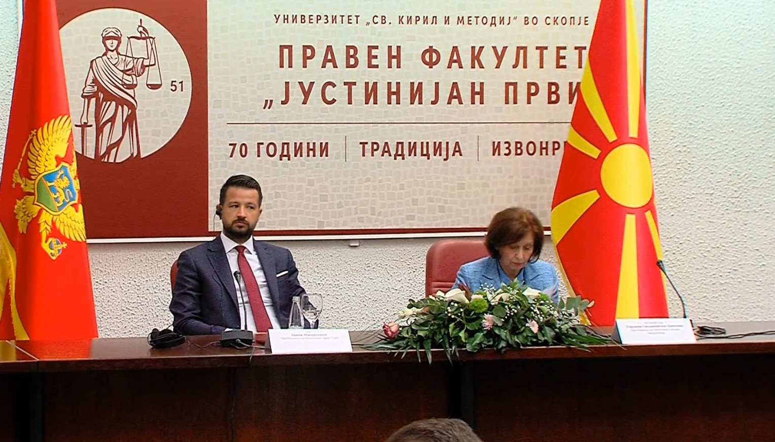 Сиљановска Давкова – Милатовиќ пред студентите: Потребен е јасен сигнал од Брисел за проширувањето