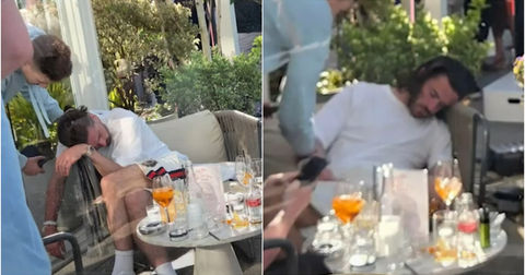 Грилиш пак направи скандал: Пијан си заспа во локал во Манчестер