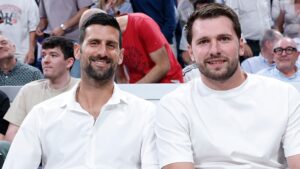 Фото: Ѓоковиќ навива за Звезда во Мадрид, а Дончиќ…