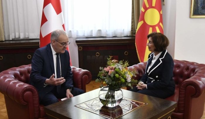 СИЉАНОВСКА-ПАРМЕЛАН: Првата официјална посета на претседател на Швајцарија потврда за добриот развој на односите и силниот дијалог