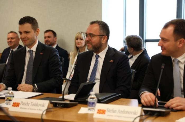 Тошковски од Вашингтон: Стратешкиот дијалог со САД носи конкретни резултати за безбедноста