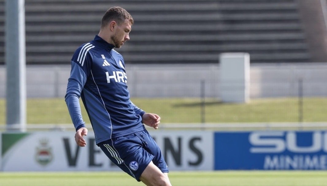 Един Џеко се врати на тренинзите!