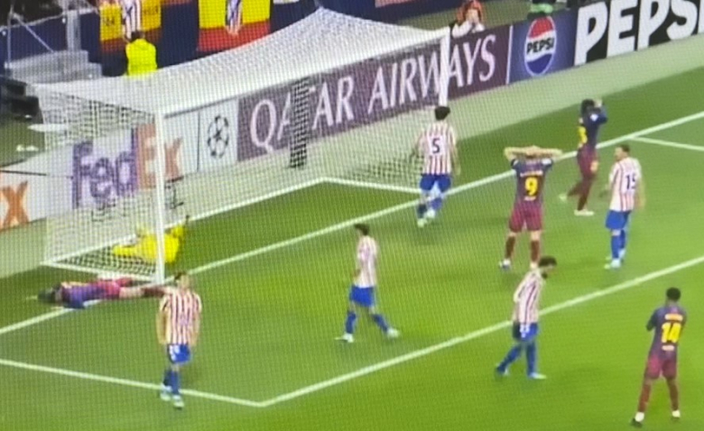 Златната шанса на Араухо во 97-ма минута?