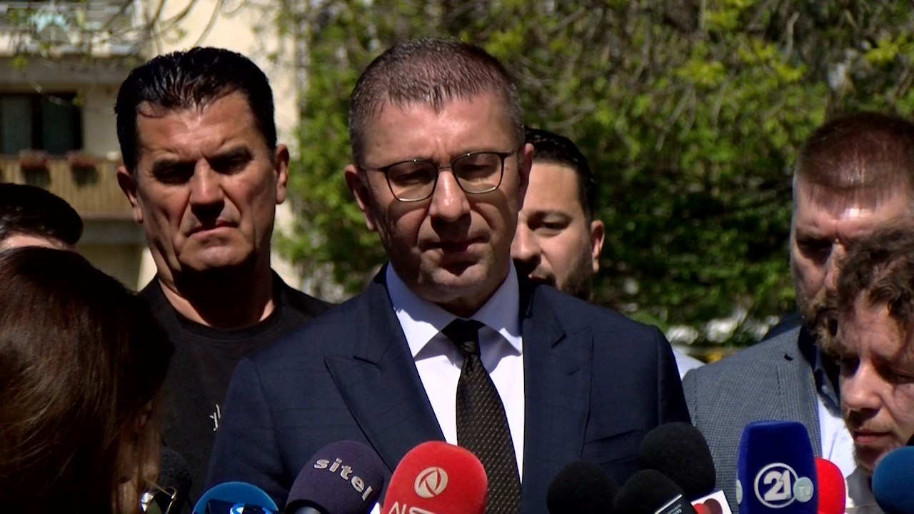 Мицкоски: Албанската опозиција се обидува да предизвика дестабилизација