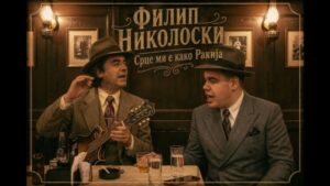 (ВИДЕО) Филип Николовски уште еднаш покажа дека „нема лоша судбина, ако песната другар ти е’ во – „Срце ми е како ракија“