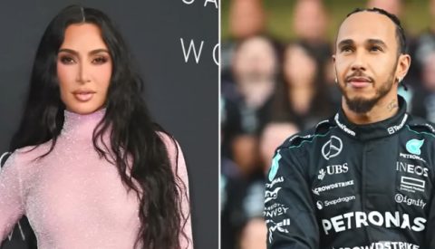 Ким Кардашијан и Луис Хамилтон „ги уловија“ додека разменуваа нежности на плажа во Малибу (видео)