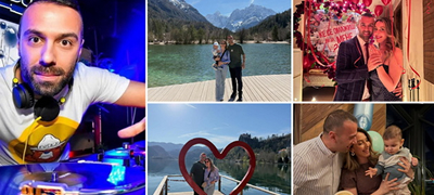 Диџеј Мац на патување во бајковитата Словенија со синот Петар (1) и сопругата, што ја запроси на уникатен начин