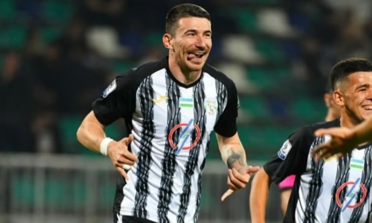 Прекрасен гол на Дориев за Согдиана (ВИДЕО)