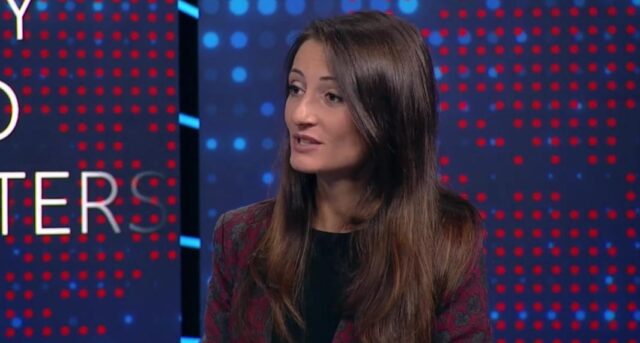 Симеонова за уставните измени: Ескалацијата на реториката на актуелната Влада е поврзана со дистанцирањето од она што беше договорено од претходната влада на СДСМ