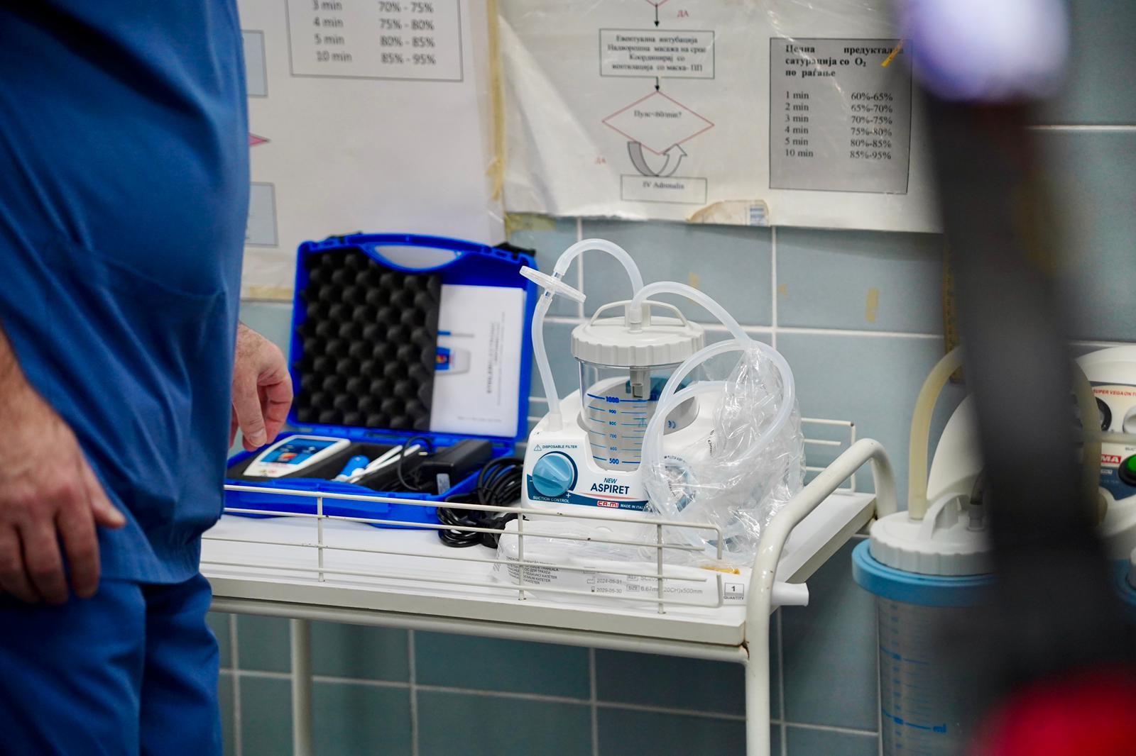 ЧЕТИРИ БОЛНИЦИ ДОБИЈА НОВА ОПРЕМА ОД ПОЛОВИНА МИЛИОН ДОЛАРИ – се зајакнува грижата за мајките, новороденчињата и најранливите пациенти