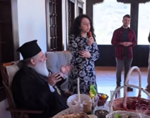 Православна Сиријка пееше велигденски песни на арпски јазик во Бигорски