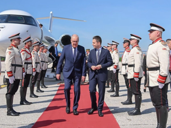Муцунски го пречека претседателот на Швајцарската Конфедерација, Пармелан