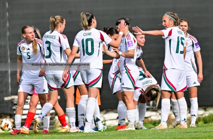 Фудбалерките убедливо поразени од Унгарија
