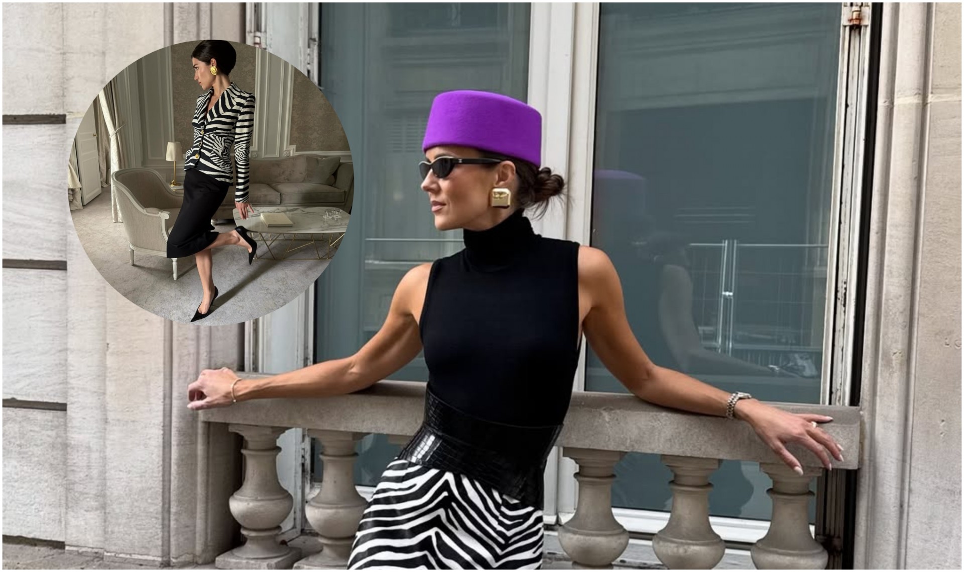 Зебра принтот е новиот неутрален тон: како да го носите оваа пролет – ФОТО