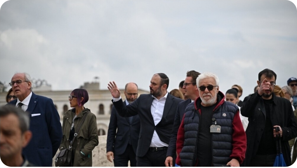 Меѓународна поддршка за Скопје како Европска престолнина на културата 2028: Ѓорѓиевски домаќин на делегации од Германија, Италија и Словенија