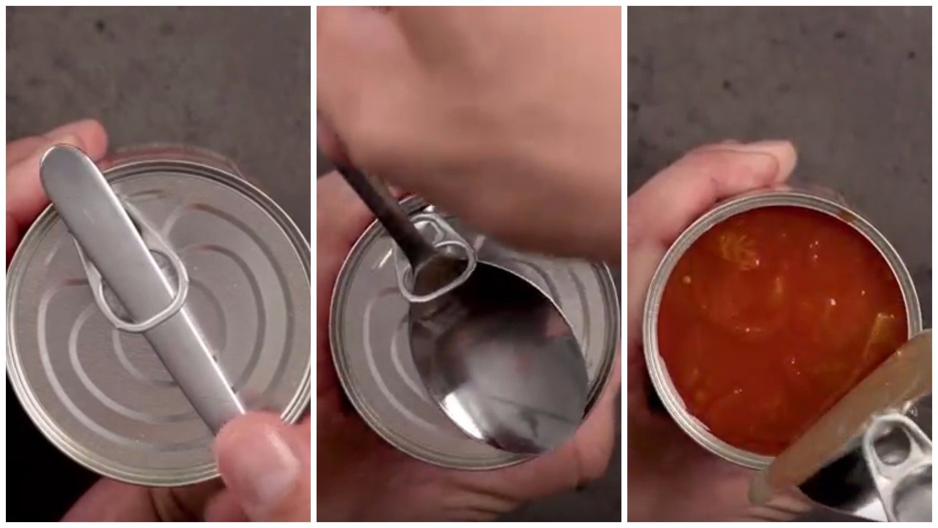 Не ви треба нож, туку лажица: Корисен кујнски трик за отворање конзерви