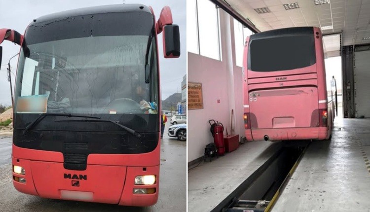 СО НЕИСПРАВНИ СОПИРАЧКИ ВОЗЕЛ 85 ДЕЦА, 37 НАД ДОЗВОЛЕНОТО: Полицијата го откри при контрола