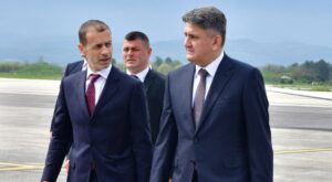 Претседателот на УЕФА Александар Чеферин во официјална посета на ФФМ: Потврда за силната поддршка за македонскиот фудбал