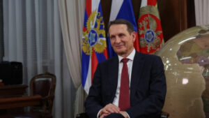 Наришкин: За разлика од Европа, Русија сака праведен мир во Украина