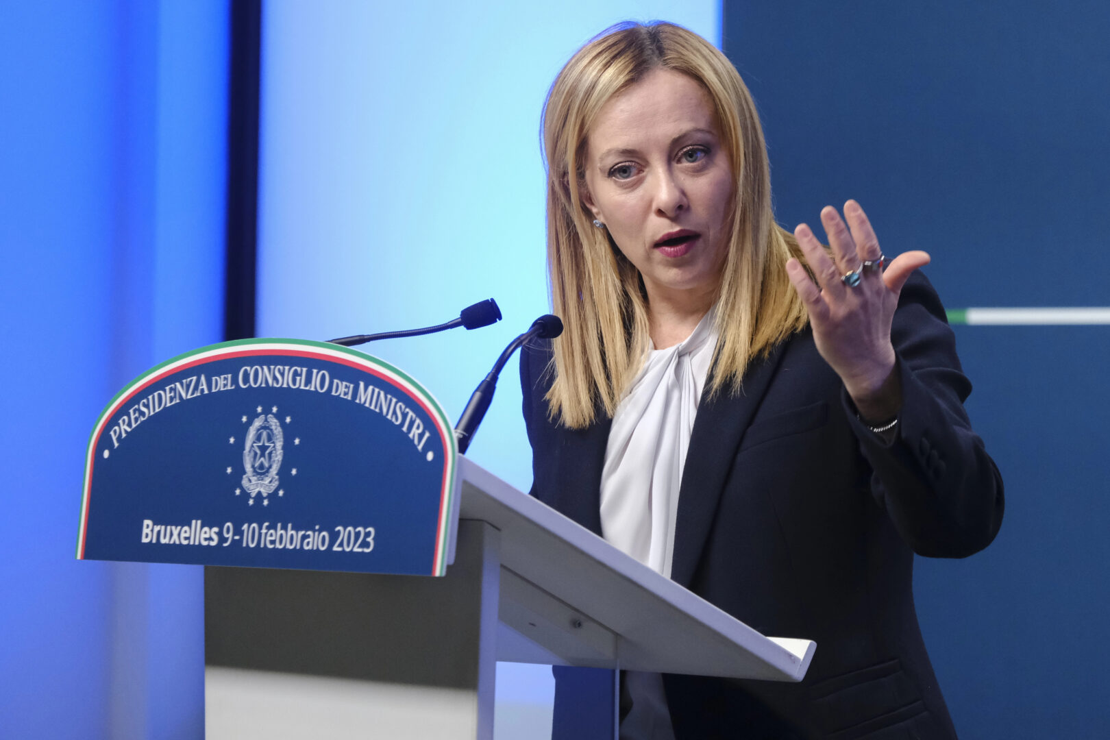 Италијанската премиерка во ненадејна посета на регионот на Персискиот Залив