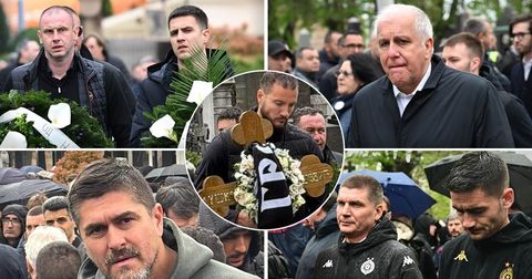 Стотици пријатели и спортски легенди на погребот на славниот Душко Вујошевиќ