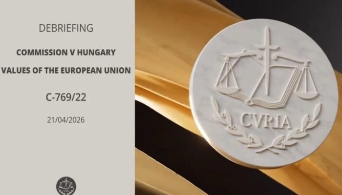 ЕСП: Законот за ЛГБТИ во Унгарија е спротивен на ЕУ-вредностите оти смета дека е штетно за децата секое прикажување на геј, лезбејски и др. родови