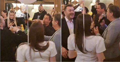 До сега него го китеа со бакшиш, сега на пејачот му дојде редот да се фати за џебот: На мекици кај Џони летаа банкноти (ВИДЕО)