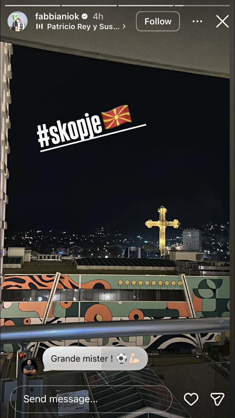 Новиот тренер на Вардар пристигна во Македонија и веќе се запозна со Скопје (Фото)