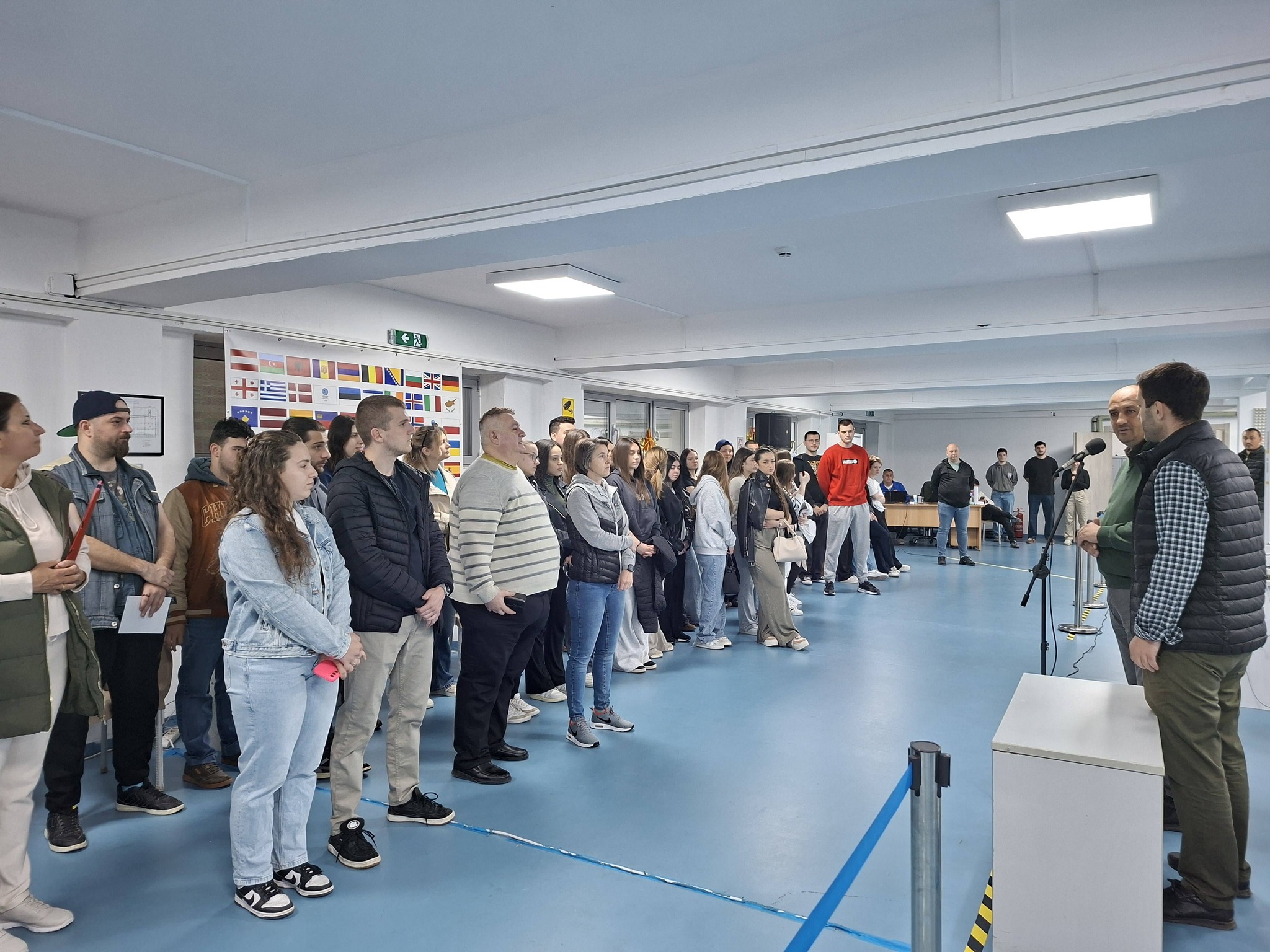 Во Националниот центар за спортско стрелаштво во Скопје се одржува Државното универзитетско првенство на Македонија