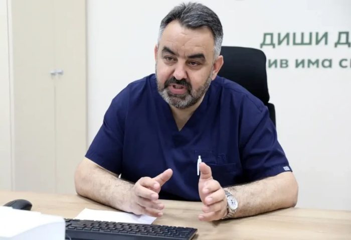 Д-Р ЏИКОВСКИ: Не постои безбедно ниво на пушење, на Торакална годишно има oд 600 до 700 пациенти со рак на белите дробови