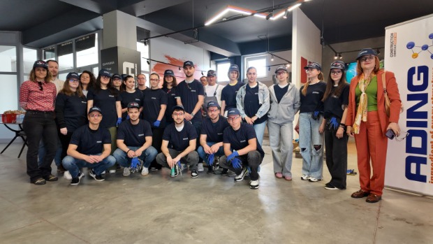 Студенти од Градежен факултет, на практична настава во АДИНГ (видео)